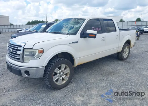 2013 Ford F-150 Lariat z USA, uszkodzony, nr VIN 1FTFW1CF8DKD02516